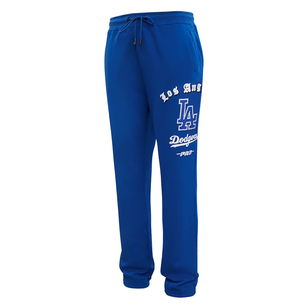 MLB LOS ANGELES DODGERS OLD ENGLISH MEN'S SWEATPANT
