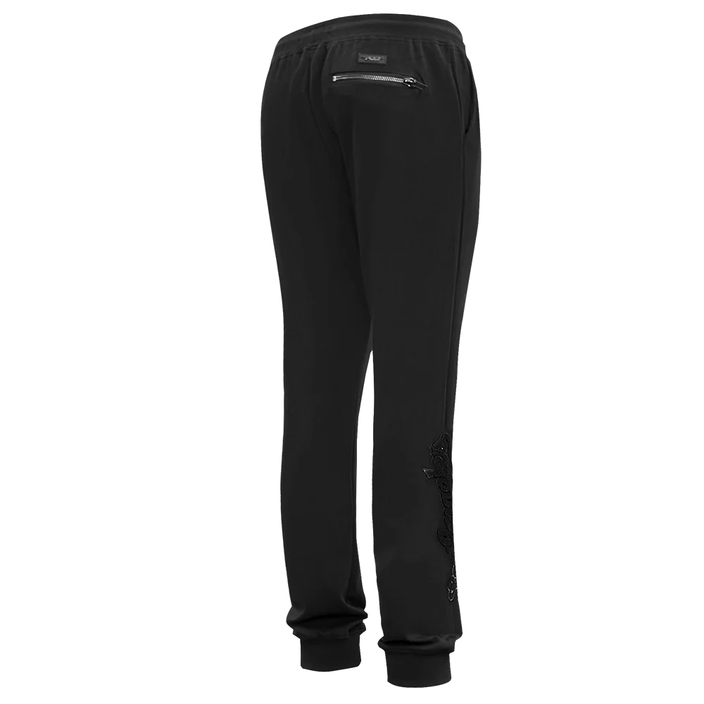 MLB LOS ANGELES DODGERS TRIPLE BLACK LOGO MEN'S JOGGER