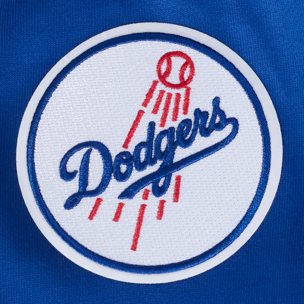 MLB LOS ANGELES DODGERS CITY RANSOM MEN'S RIB FLEECE PULLOVER HOODIE