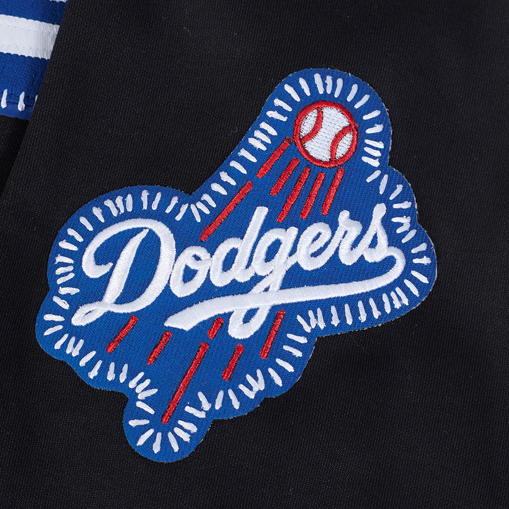MLB LOS ANGELES DODGERS DIY PICK STITCH MEN'S DOUBLE KNIT PULLOVER HOODIE