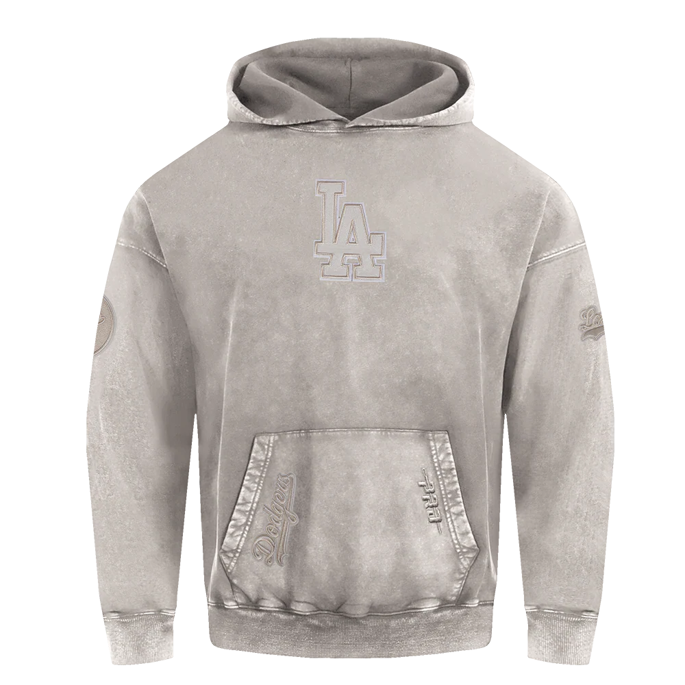 MLB LOS ANGELES DODGERS WASHED CLASSIC MEN'S ENZYME WASH DROP SHOULDER TEE