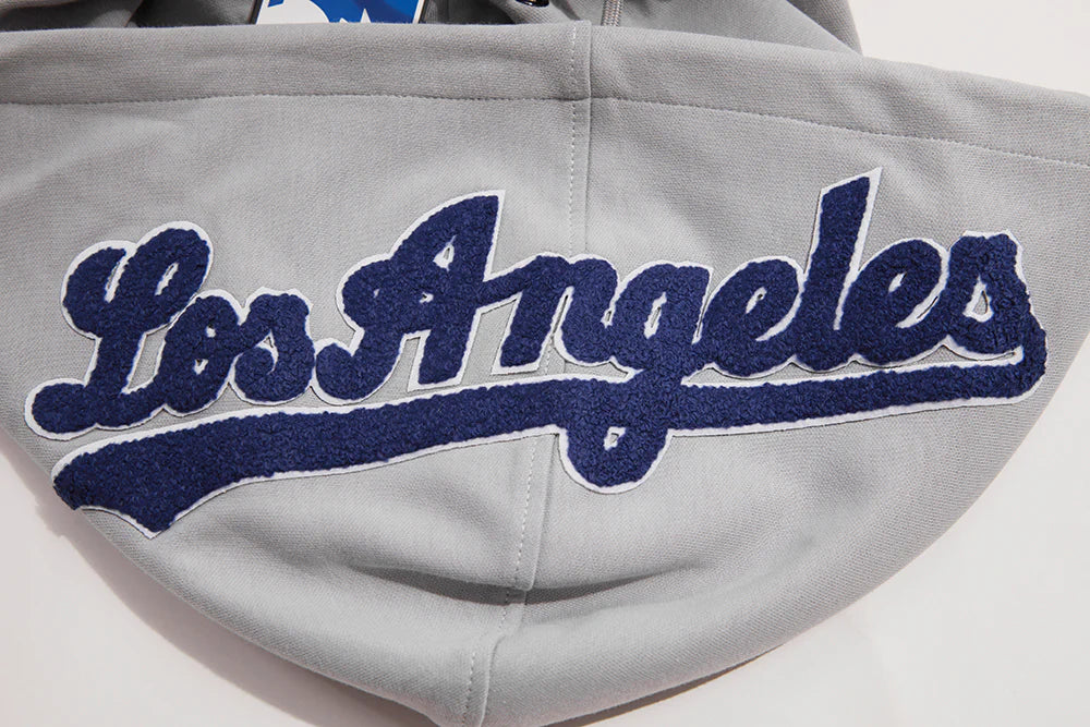 MLB LOS ANGELES DODGERS CLASSIC CHENILLE MEN'S PULLOVER HOODIE