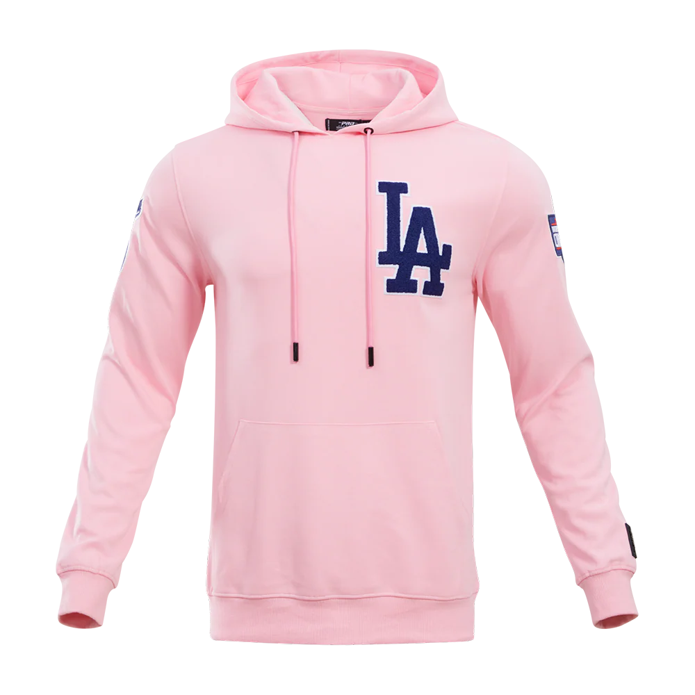 MLB LOS ANGELES DODGERS CLASSIC CHENILLE MEN'S PULLOVER HOODIE