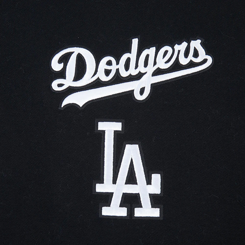 MLB LOS ANGELES DODGERS WINGSPAN MEN'S DROP SHOULDER FLC PO HOODIE V