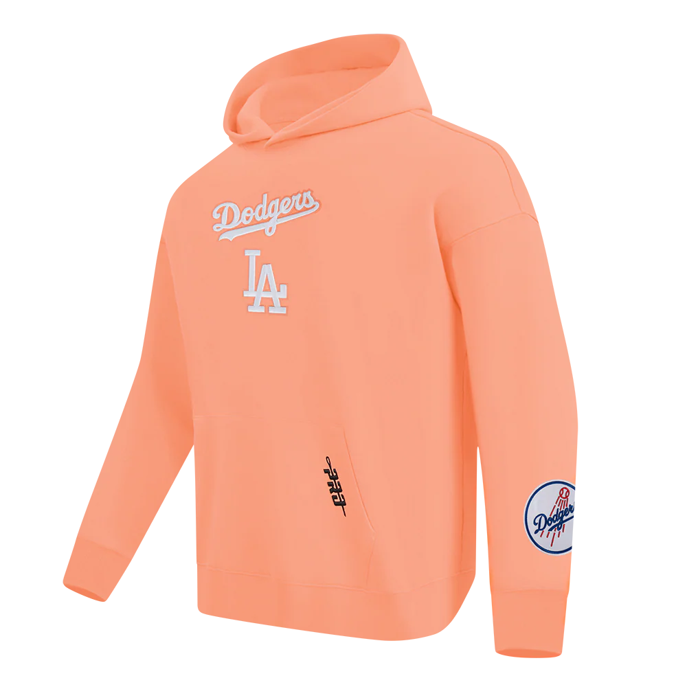 MLB LOS ANGELES DODGERS WINGSPAN MEN'S DROP SHOULDER FLC PO HOODIE V2