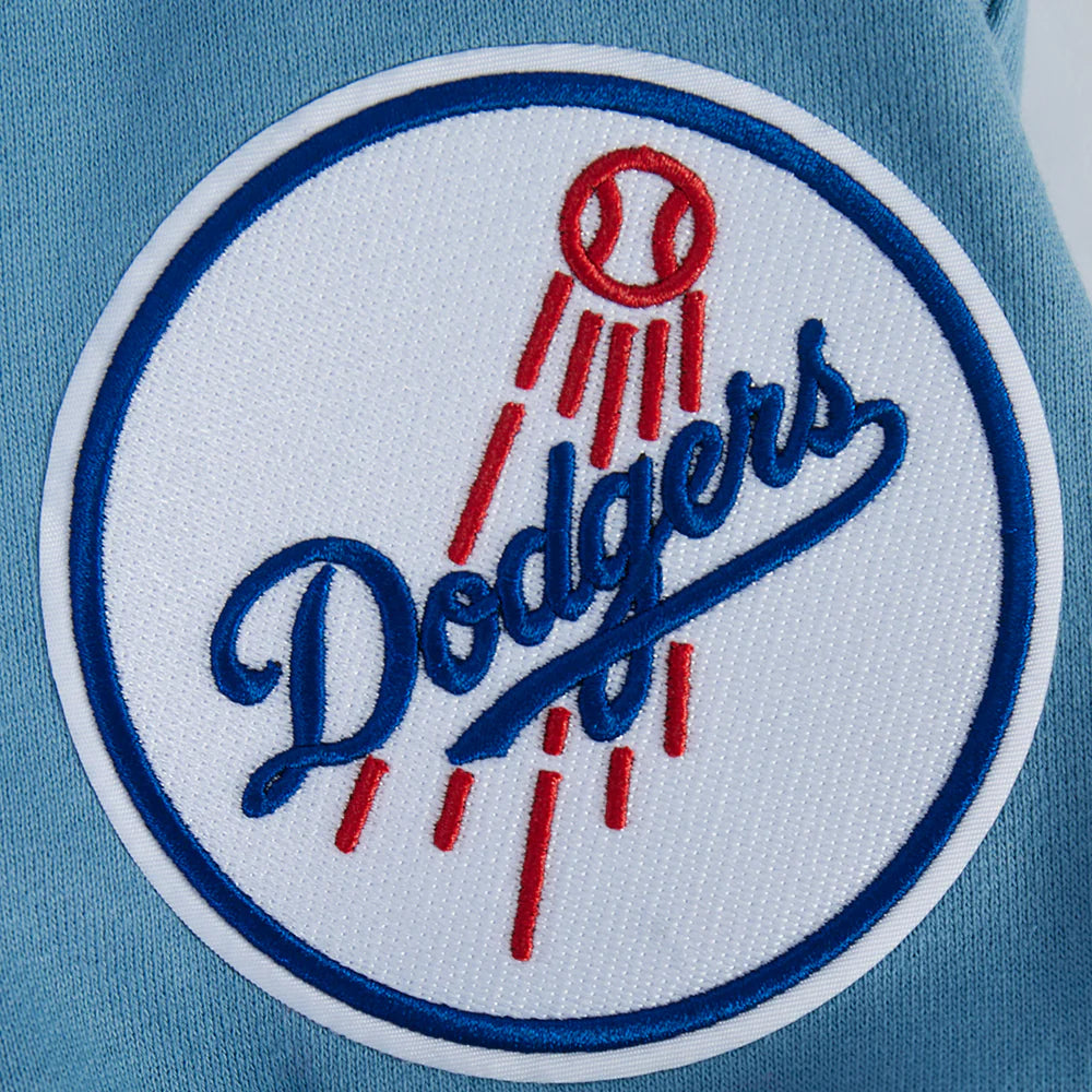 MLB LOS ANGELES DODGERS WINGSPAN MEN'S DROP SHOULDER FLC PO HOODIE V2