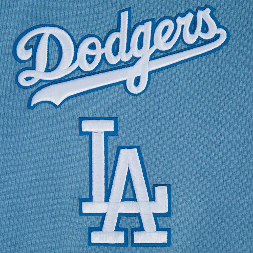 MLB LOS ANGELES DODGERS WINGSPAN MEN'S DROP SHOULDER FLC PO HOODIE V2