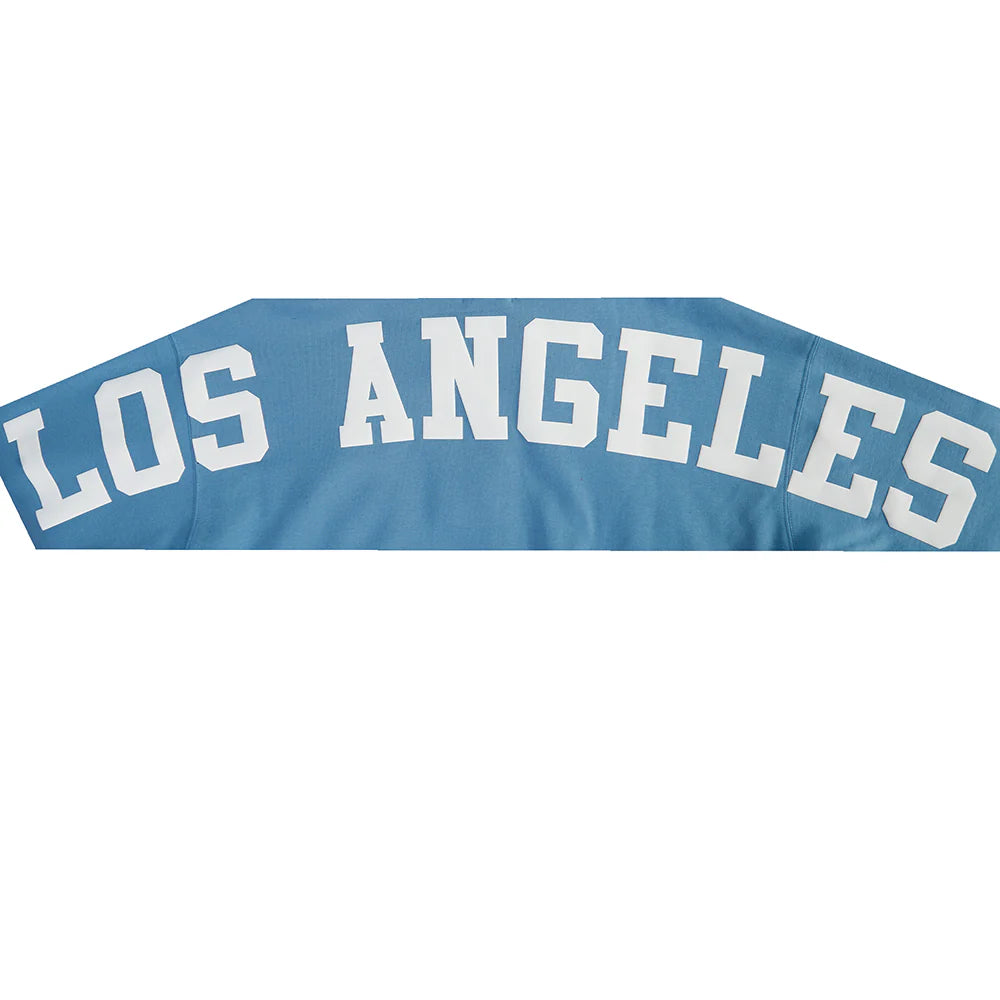 MLB LOS ANGELES DODGERS WINGSPAN MEN'S DROP SHOULDER FLC PO HOODIE V2