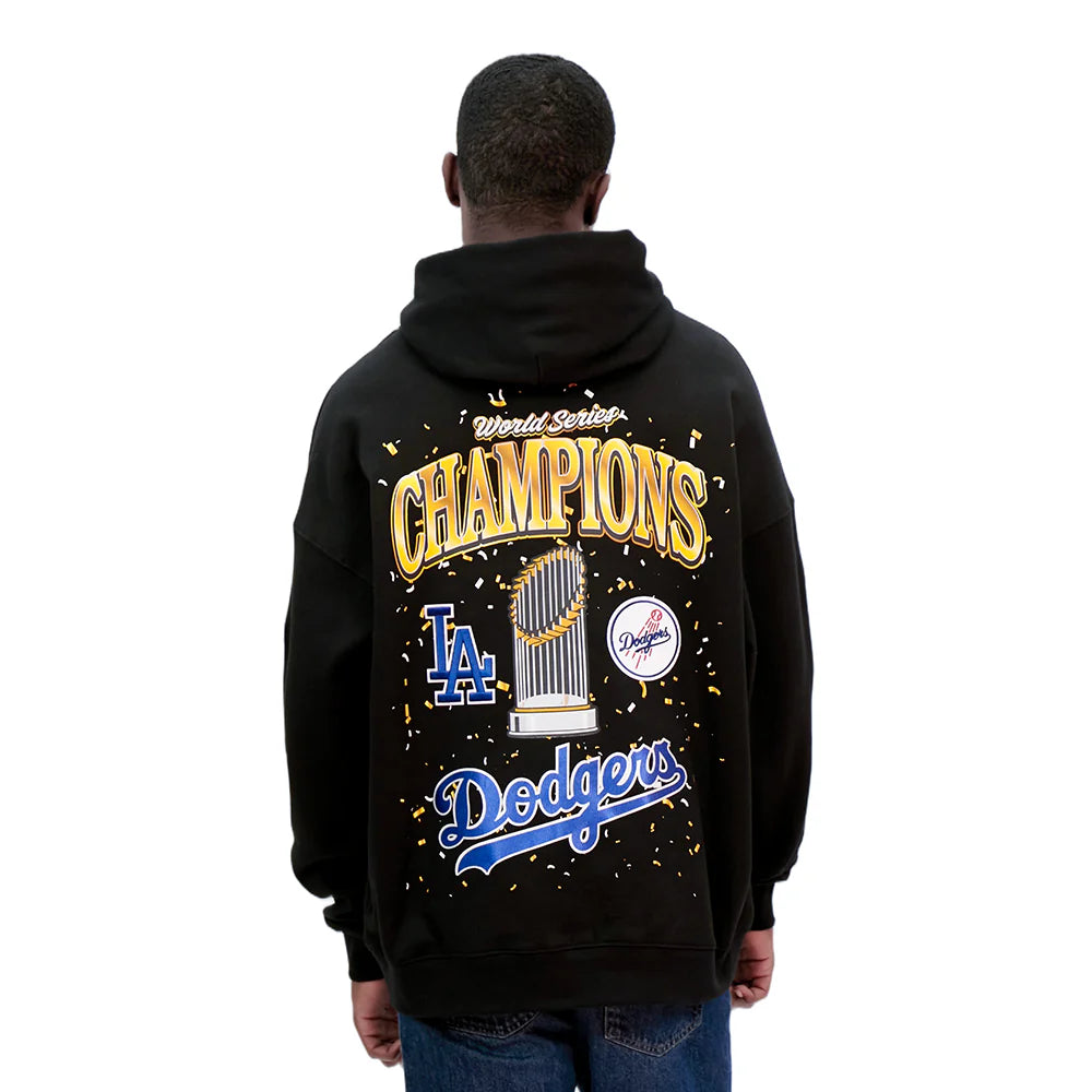 MLB LOS ANGELES DODGERS MLB WORLD SERIES 2025 MEN´S DROP SHOULDER FLC PO HOODIE