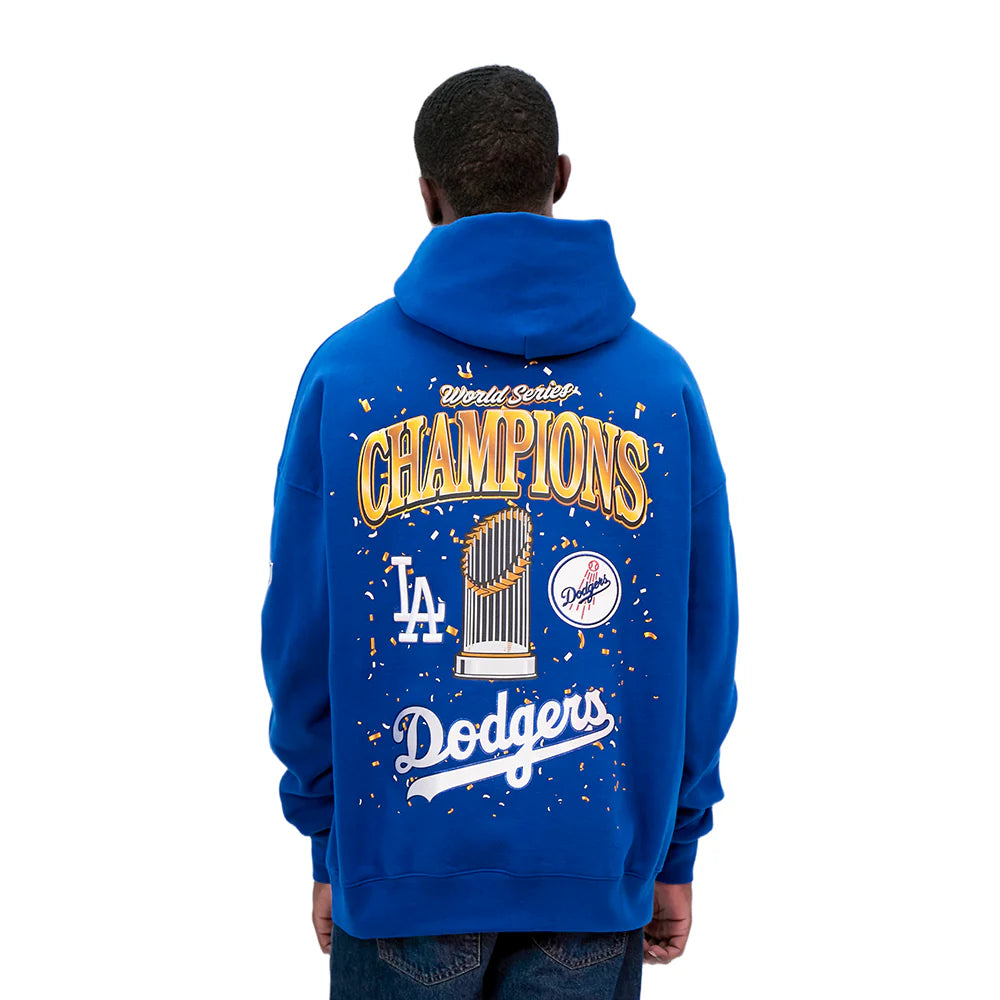 MLB LOS ANGELES DODGERS MLB WORLD SERIES 2025 MEN´S DROP SHOULDER FLC PO HOODIE