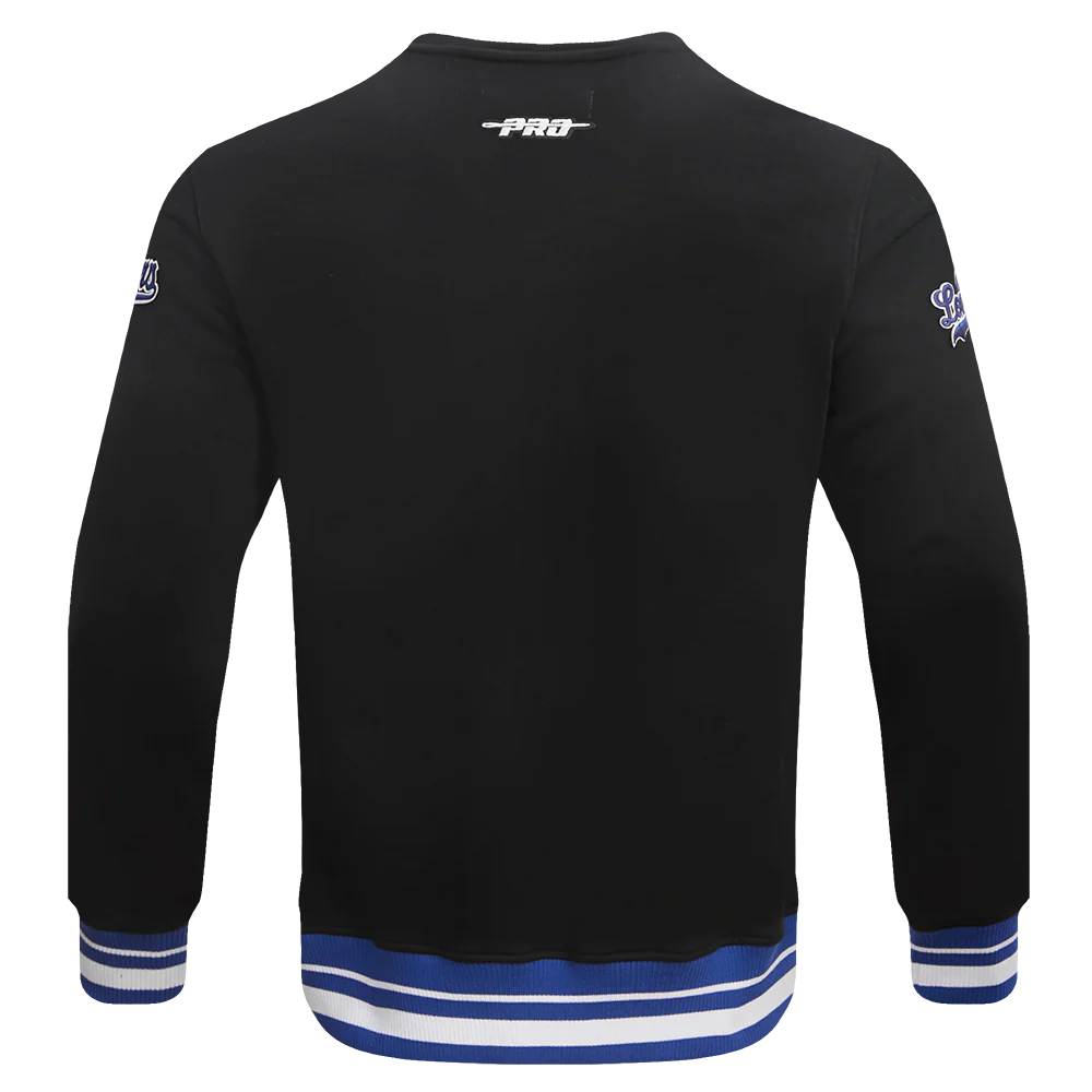 MLB LOS ANGELES DODGERS MASHUP MEN'S RIB CREWNECK