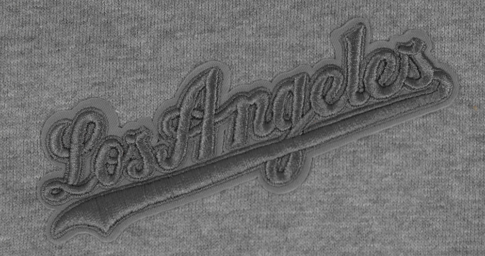 MLB LOS ANGELES DODGERS NEUTRAL MEN'S DROP SHOULDER PULLOVER HOODIE