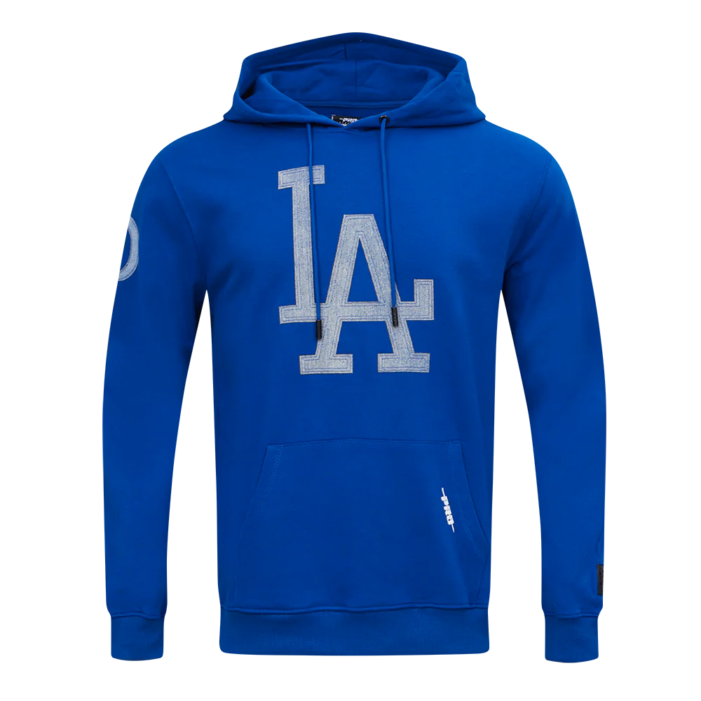 MLB LOS ANGELES DODGERS VARSITY BLUES MEN'S PULLOVER HOODIE