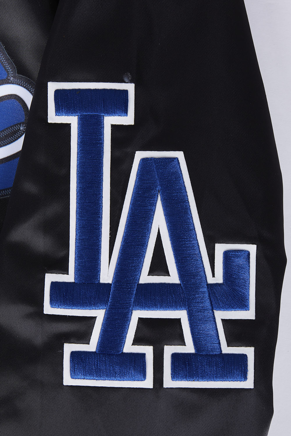MLB LOS ANGELES DODGERS SCRIPT TAIL MEN'S SATIN JACKET