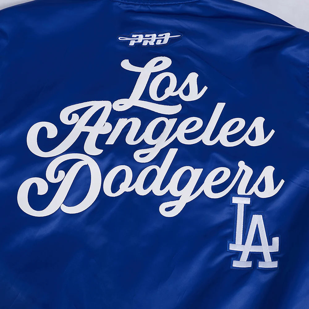 MLB LOS ANGELES DODGERS SOUVENIR MEN'S SATIN JACKET