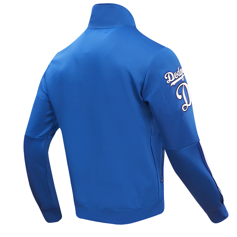 MLB LOS ANGELES DODGERS CLASSIC MEN'S DOUBLE KNIT TRACK JACKET