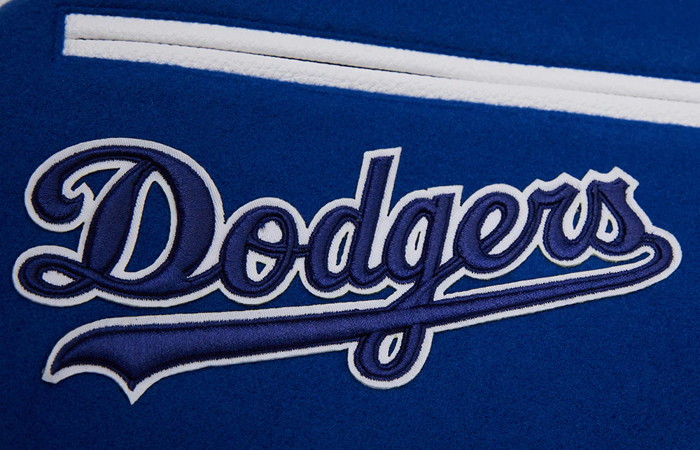 MLB LOS ANGELES DODGERS MASHUP MEN'S RIB WOOL VARSITY JACKET
