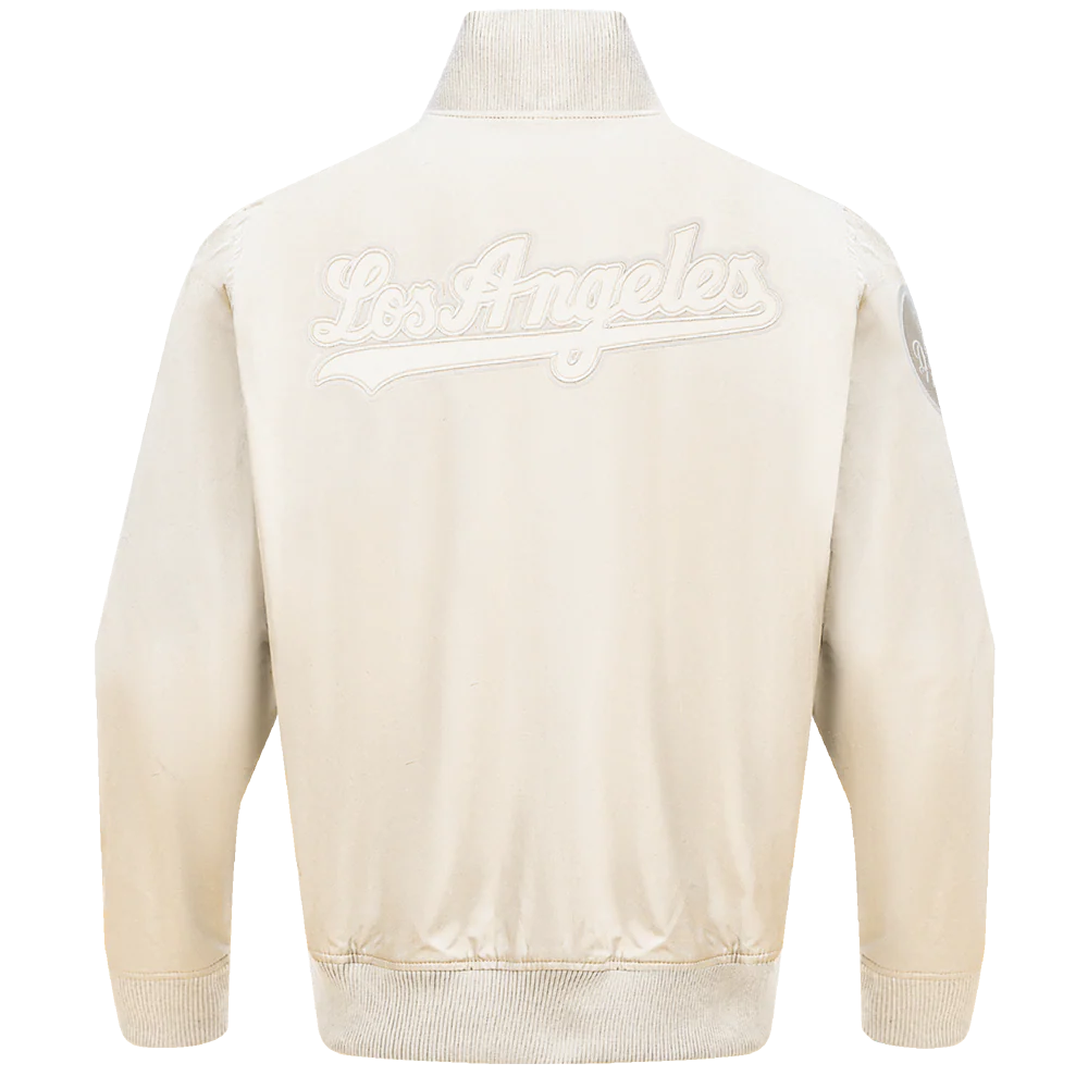 MLB LOS ANGELES DODGERS NEUTRAL MEN'S TWILL JACKET