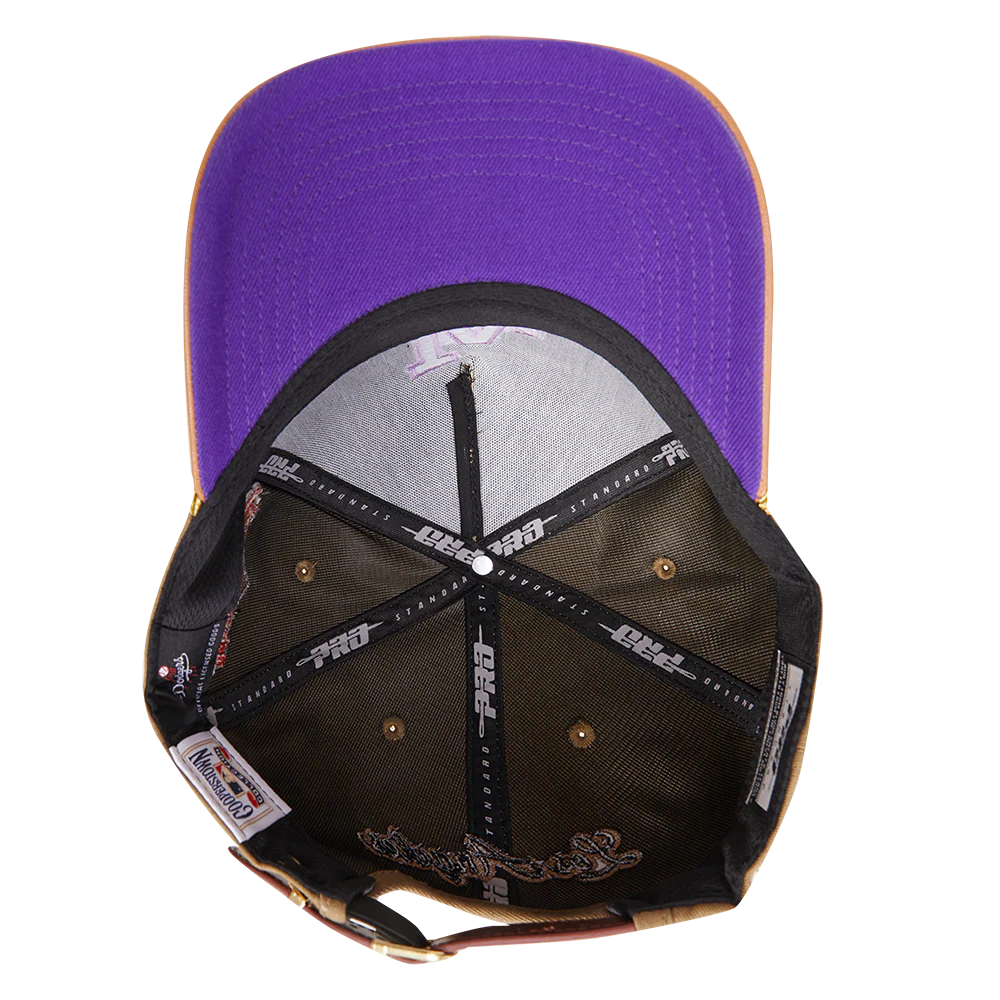 MLB LOS ANGELES DODGERS RESERVE 2 TONE PINCH FRONT STRAPBACK