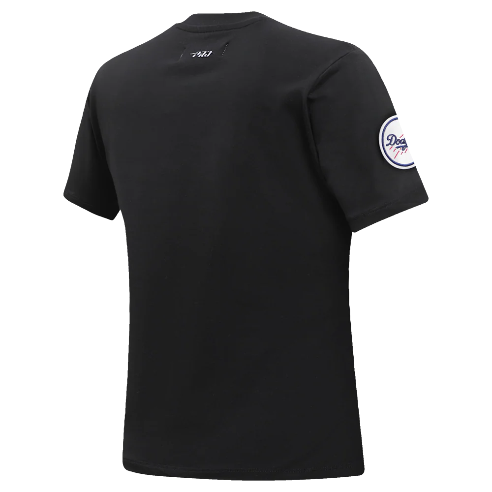 MLB LOS ANGELES DODGERS CLASSIC SHORT SLEEVE WOMEN'S SINGLE JERSEY SLIM FIT TOP