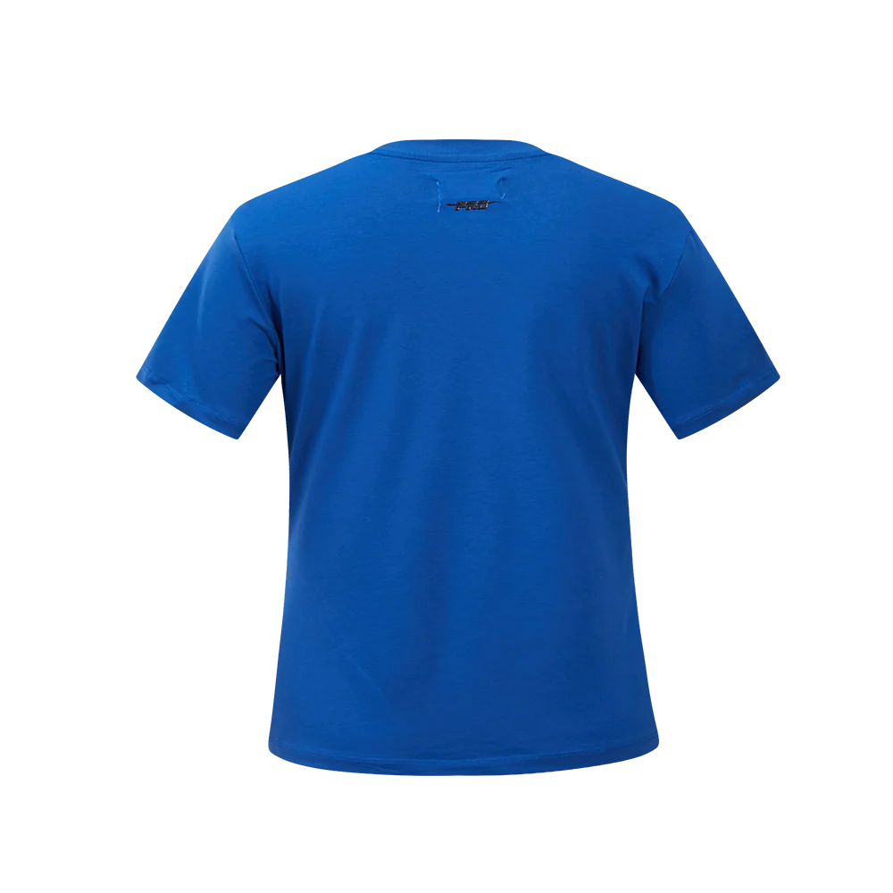 MLB LOS ANGELES DODGERS CLASSIC SHORT SLEEVE WOMEN'S SINGLE JERSEY SLIM FIT TOP