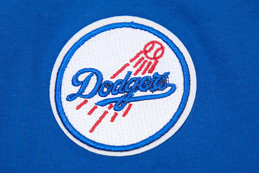 MLB LOS ANGELES DODGERS CLASSIC SHORT SLEEVE WOMEN'S SINGLE JERSEY SLIM FIT TOP