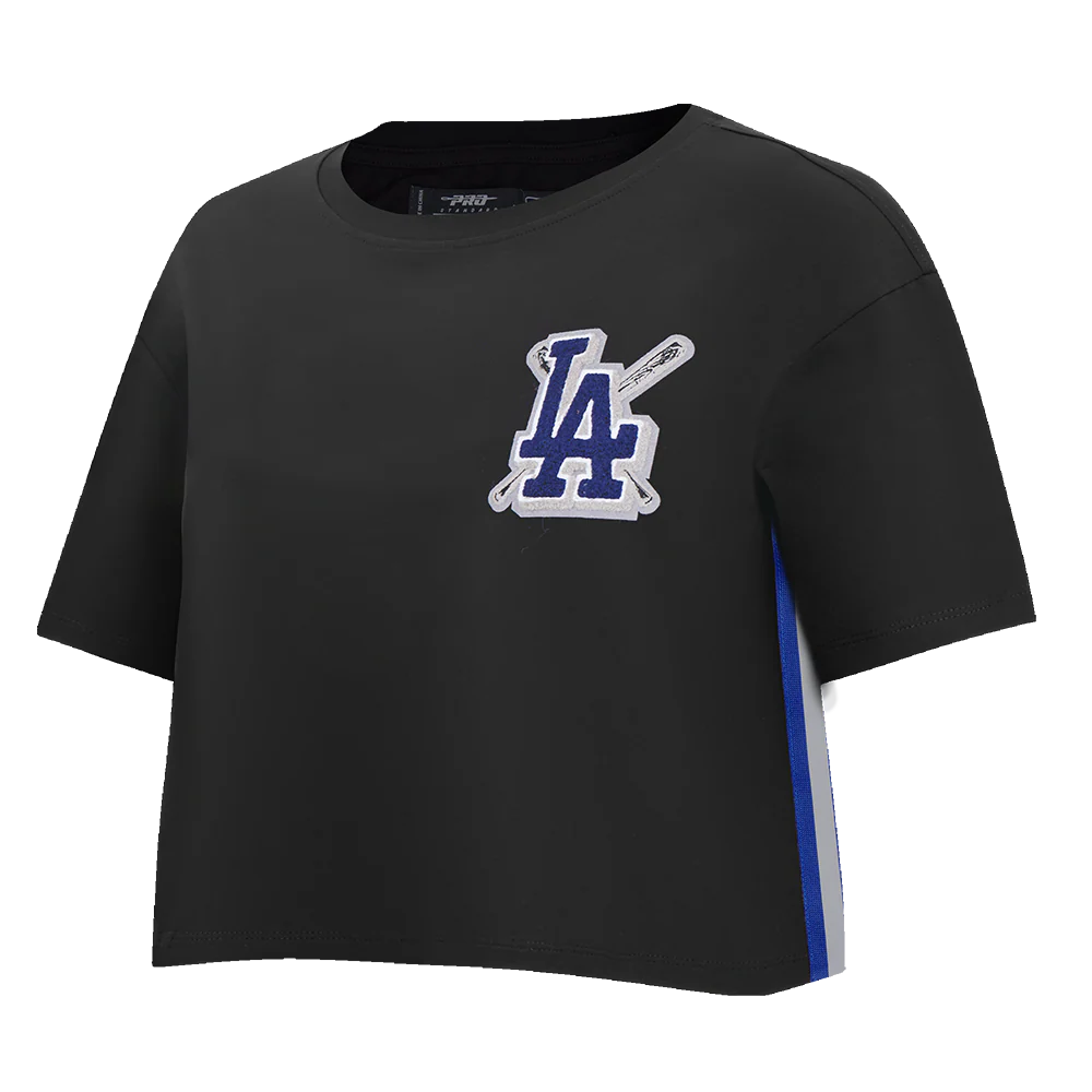 MLB LOS ANGELES DODGERS MASHUP WOMEN'S BOXY TOP