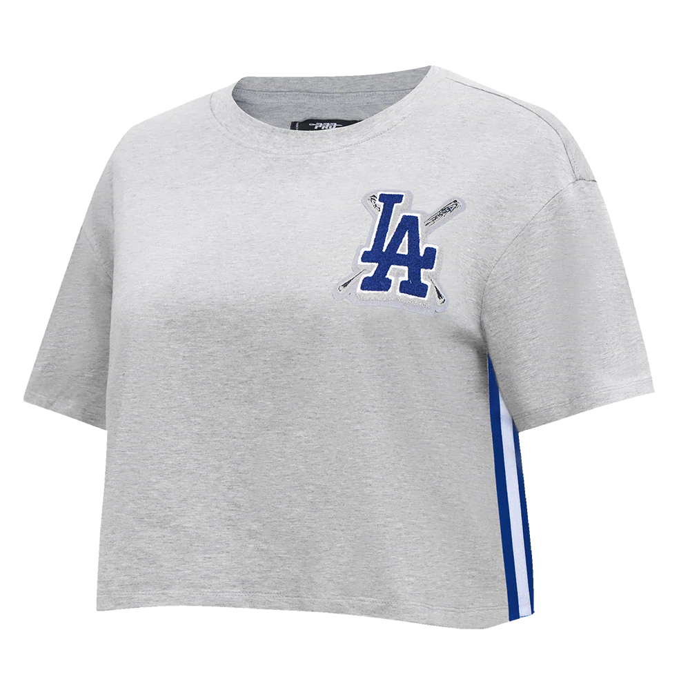 MLB LOS ANGELES DODGERS MASHUP WOMEN'S BOXY TOP