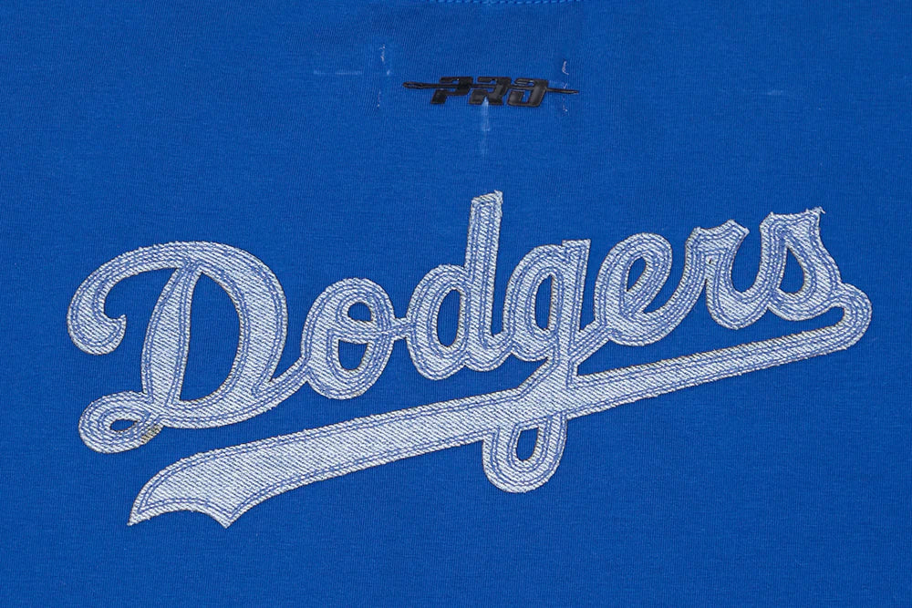 MLB LOS ANGELES DODGERS VARSITY BLUES WOMEN'S BOXY TOP