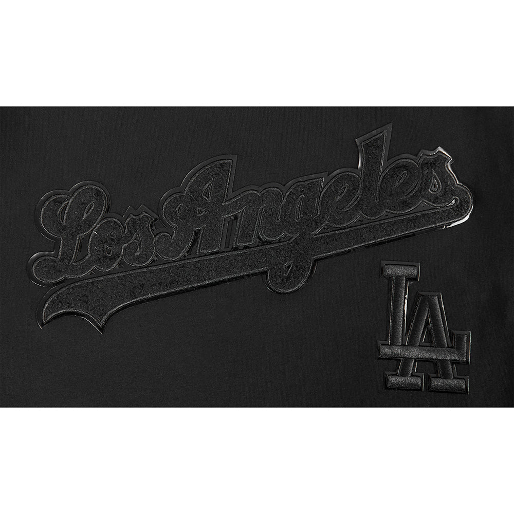 MLB LOS ANGELES DODGERS TRIPLE BLACK BIG BOYS SHORT SLEEVE TOP