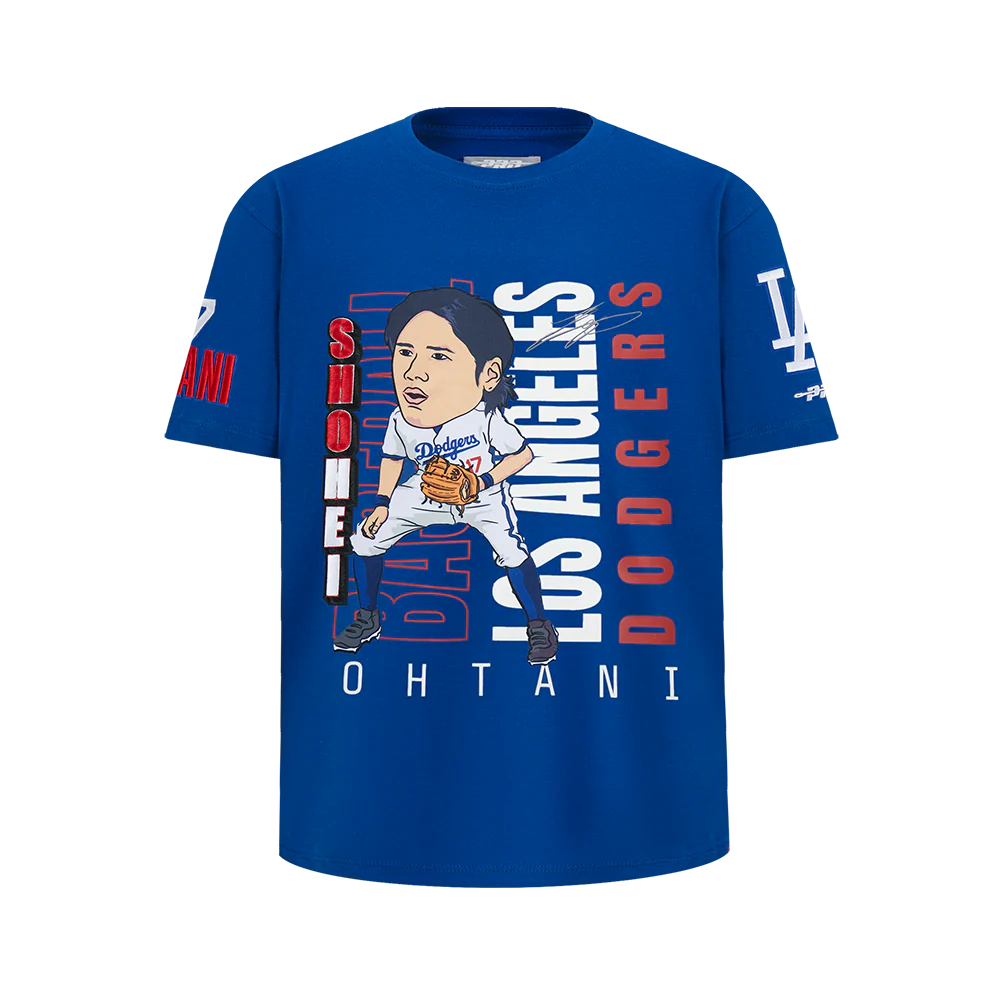 MLB LOS ANGELES DODGERS SHOHEI OHTANI #17 REMIX AVATAR BIG BOYS SHORT SLEEVE TOP