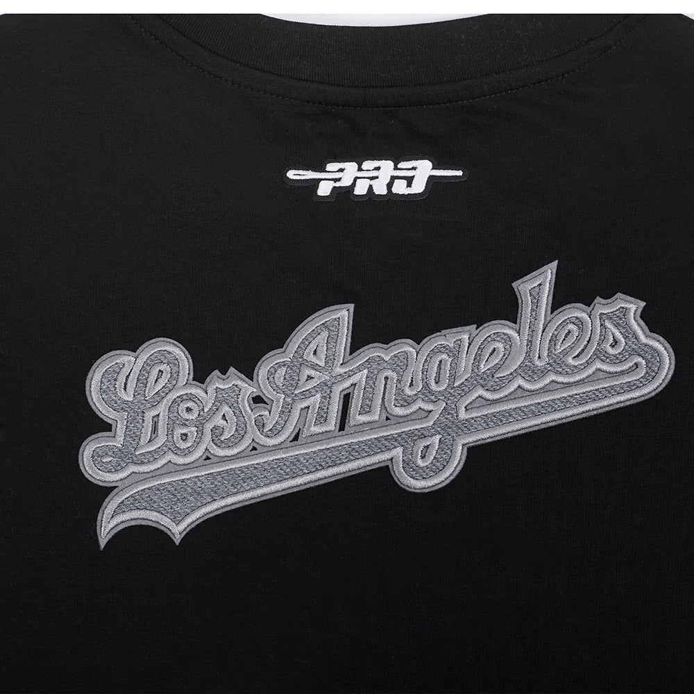 MLB LOS ANGELES DODGERS REVERSE FRENCH TERRY WOMEN'S BODYCON DRESS