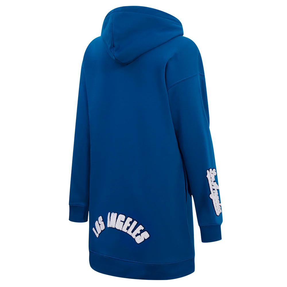 MLB LOS ANGELES DODGERS CLASSIC WOMEN'S HOODIE DRESS