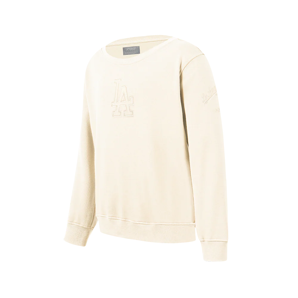 MLB LOS ANGELES DODGERS NEUTRAL BIG BOYS FLEECE CREWNECK