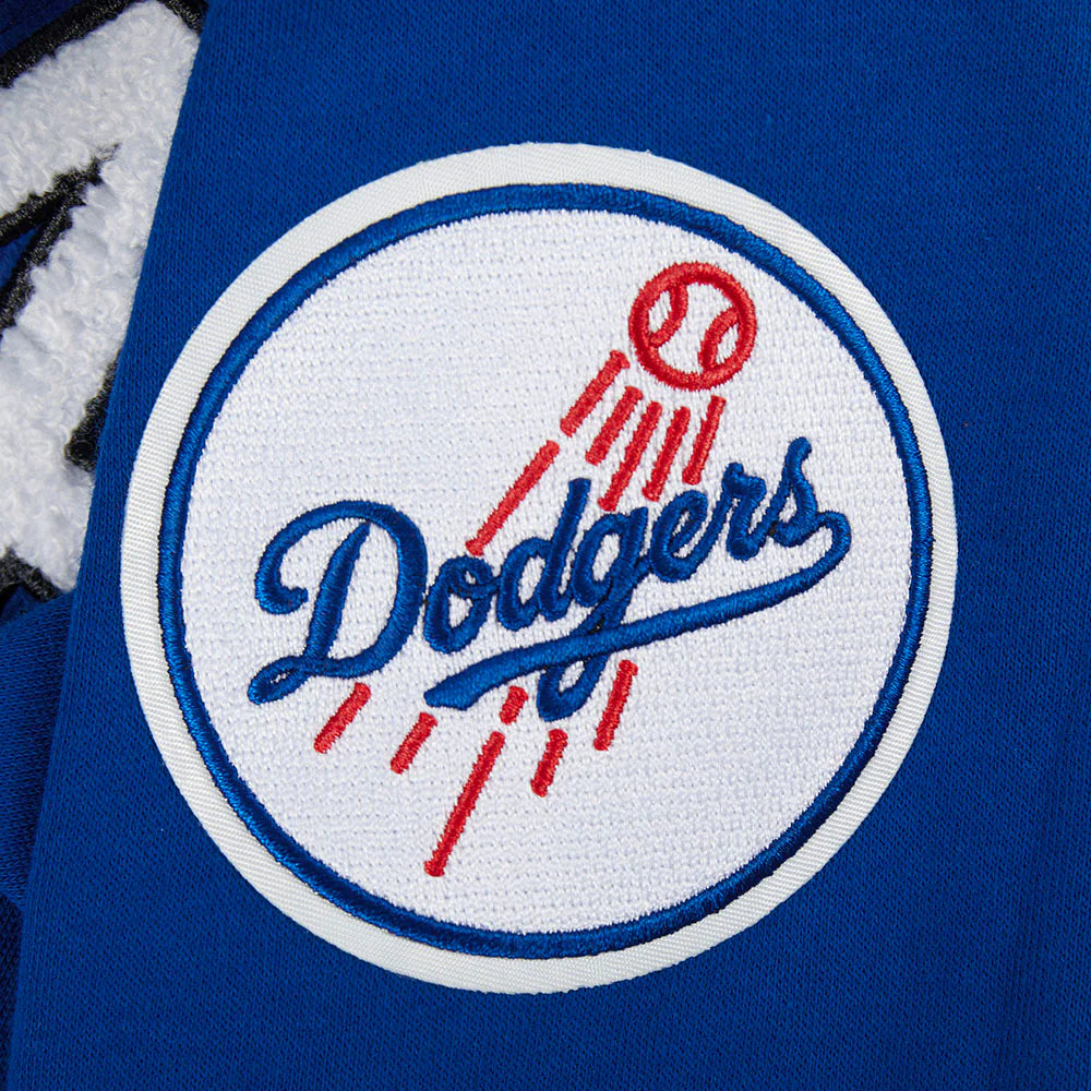 MLB LOS ANGELES DODGERS CLASSIC BIG BOYS FLEECE FULL ZIP HOODIE