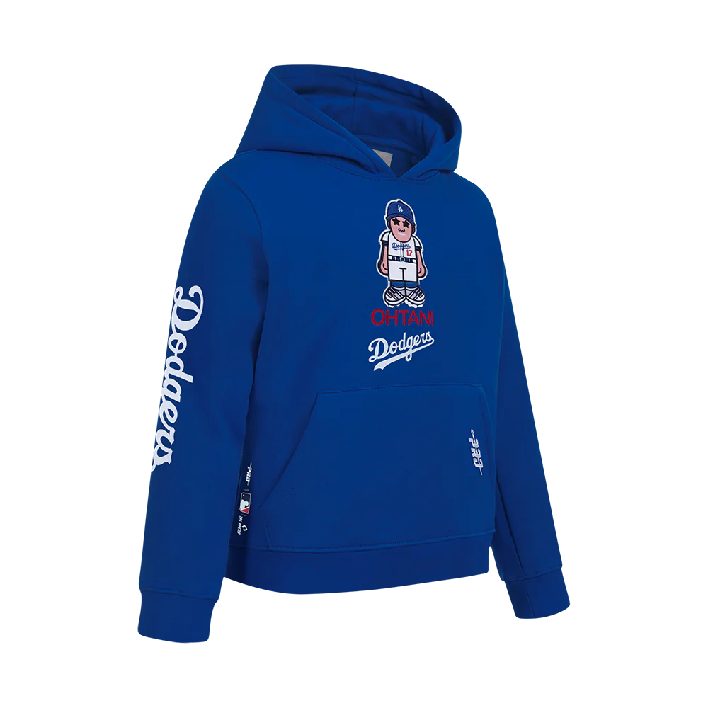 MLB LOS ANGELES DODGERS SHOHEI OHTANI #17 AVATAR BIG BOYS FLEECE PULLOVER HOODIE