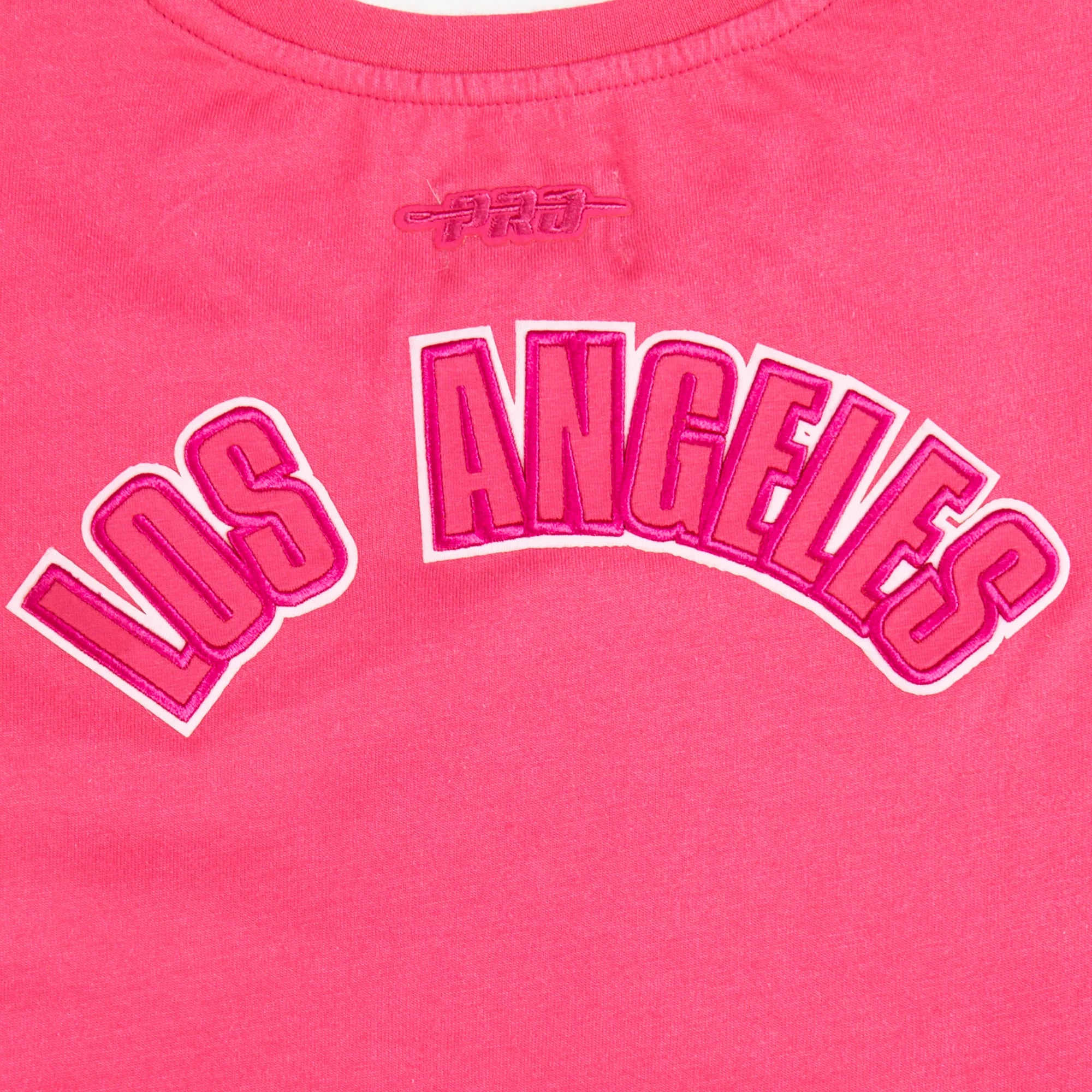MLB LOS ANGELES DODGERS TRIPLE PINK BIG GIRLS TOP DRESS