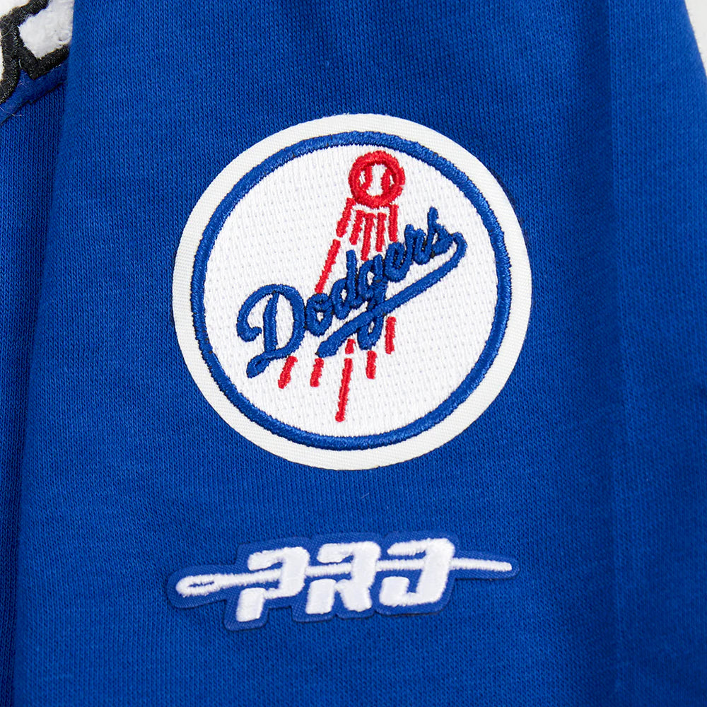 MLB LOS ANGELES DODGERS CLASSIC BIG GIRLS FLEECE CREWNECK