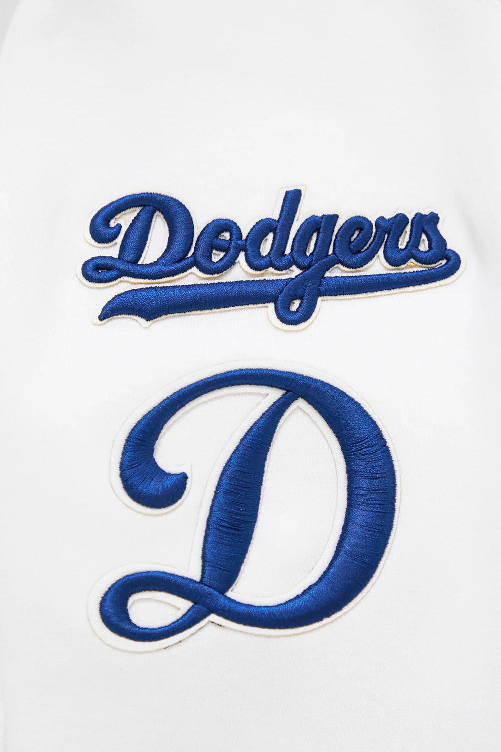 MLB LOS ANGELES DODGERS CLASSIC WOMEN'S CROPPED PULLOVER HOODIE