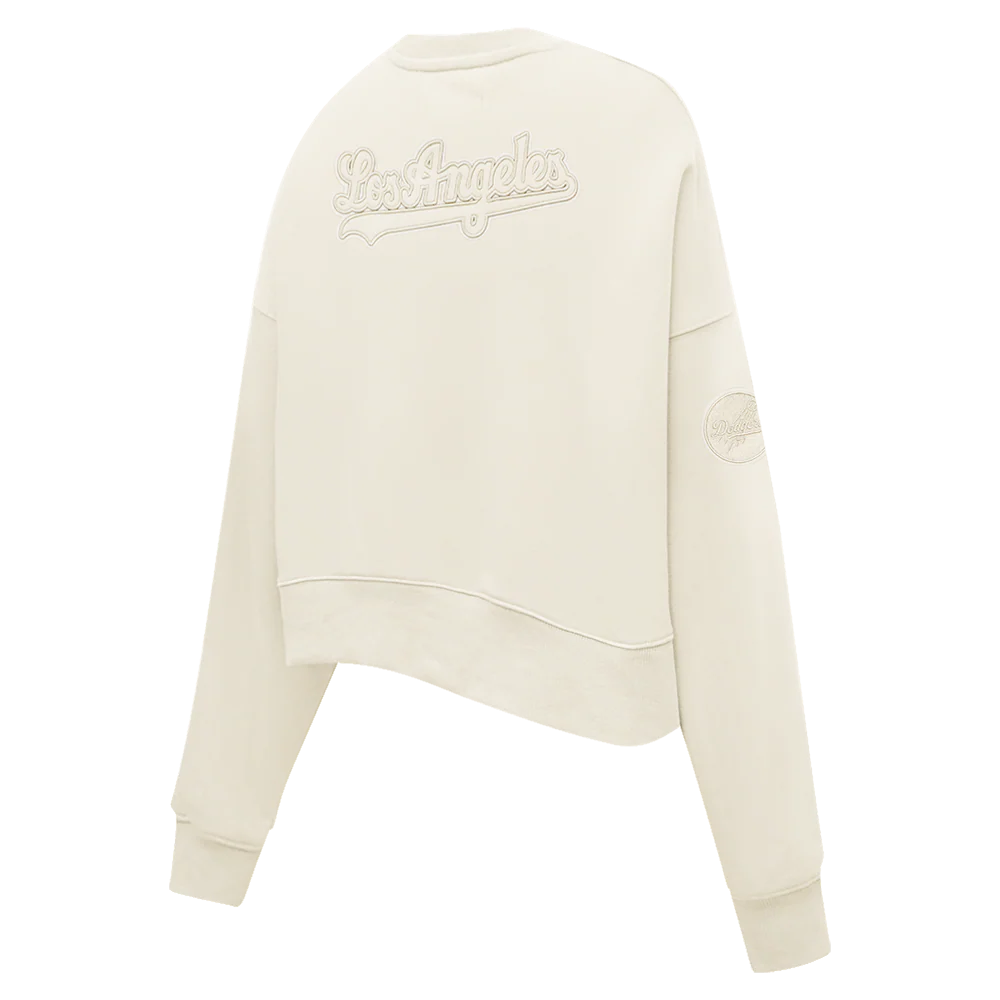 MLB LOS ANGELES DODGERS NEUTRAL WOMEN'S CREWNECK