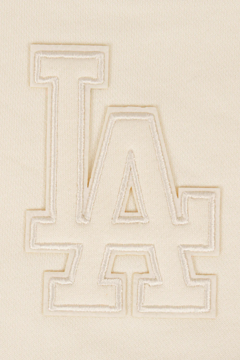 MLB LOS ANGELES DODGERS NEUTRAL WOMEN'S CROPPED PULLOVER HOODIE