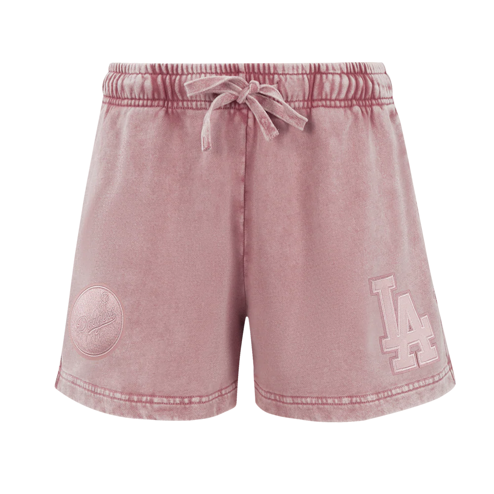 MLB LOS ANGELES DODGERS WASHED CLASSIC WOMEN'S ENZYME WASH FT SHORT