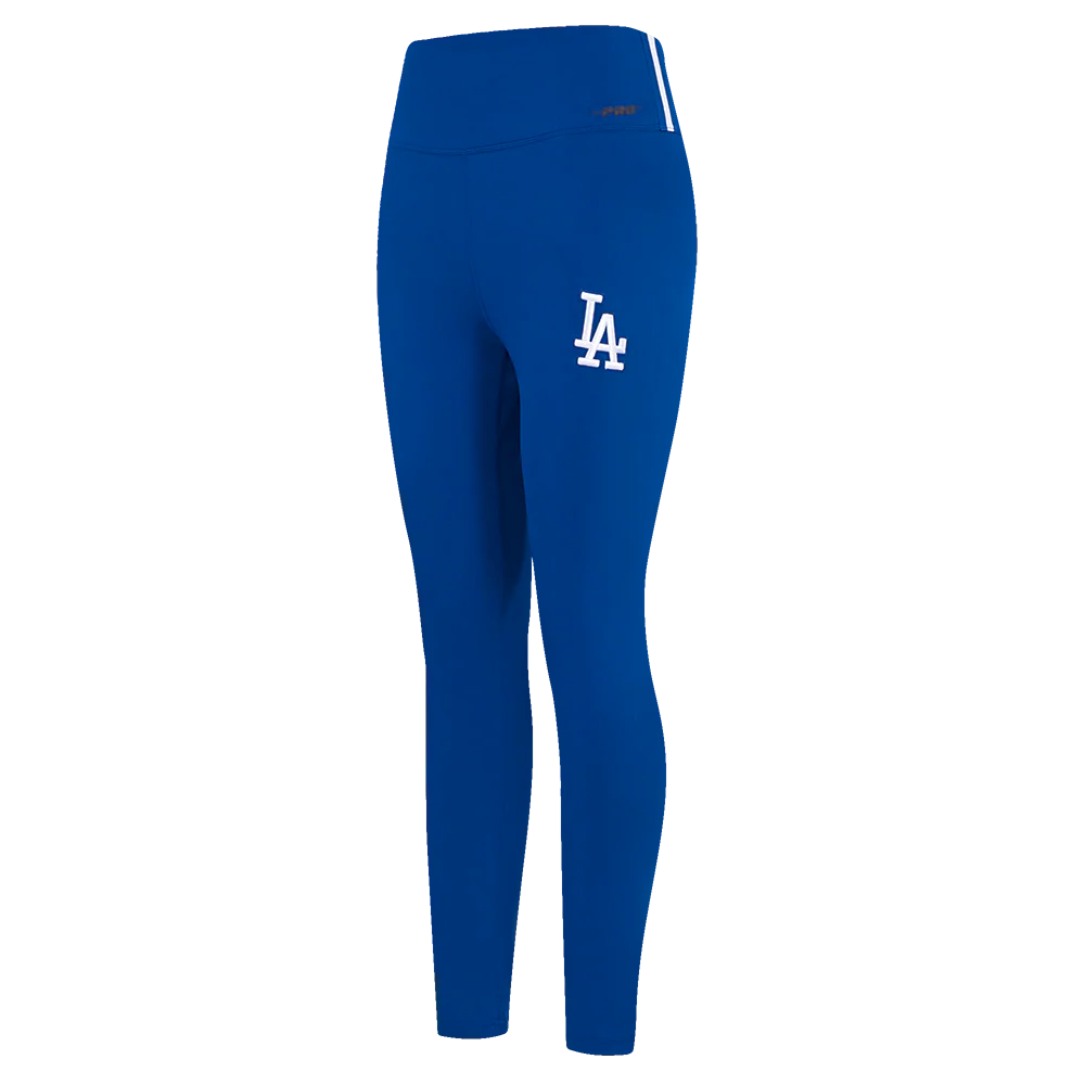 MLB LOS ANGELES DODGERS SCRIPT TAIL WOMEN'S HIGH WAIST JERSEY LEGGING