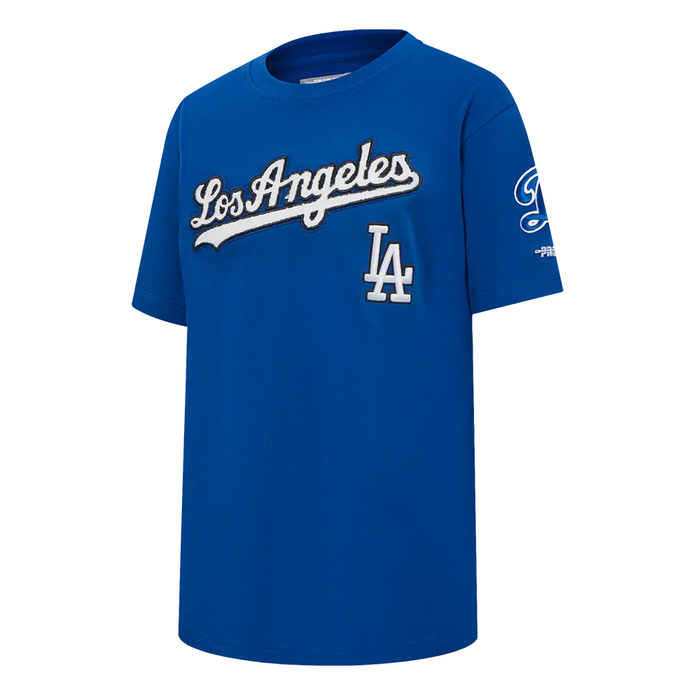 MLB LOS ANGELES DODGERS CLASSIC LITTLE BOYS SHORT SLEEVE TOP