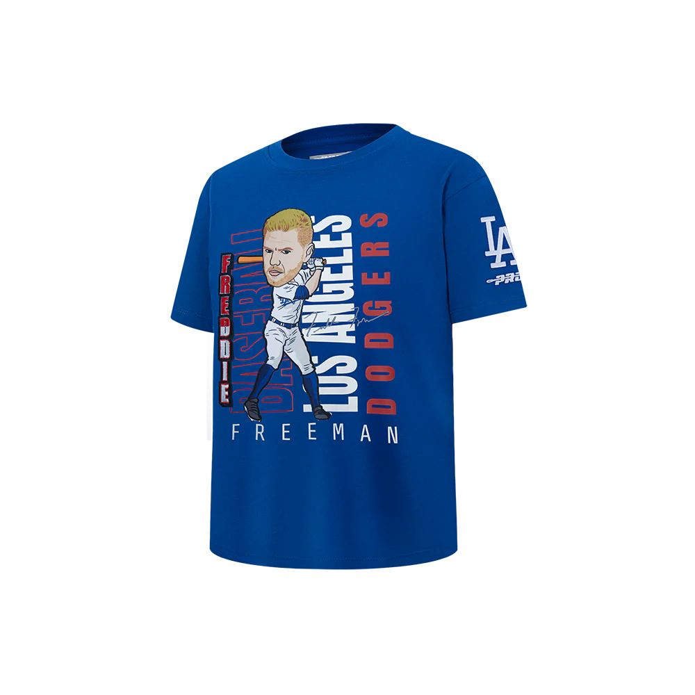 MLB LOS ANGELES DODGERS FREDDIE FREEMAN #5 REMIX AVATAR LITTLE BOYS SHORT SLEEVE TOP