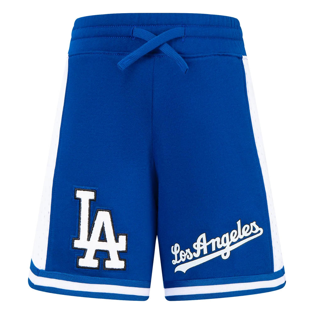 MLB LOS ANGELES DODGERS CLASSIC LITTLE BOYS FLEECE 2.0 SHORT