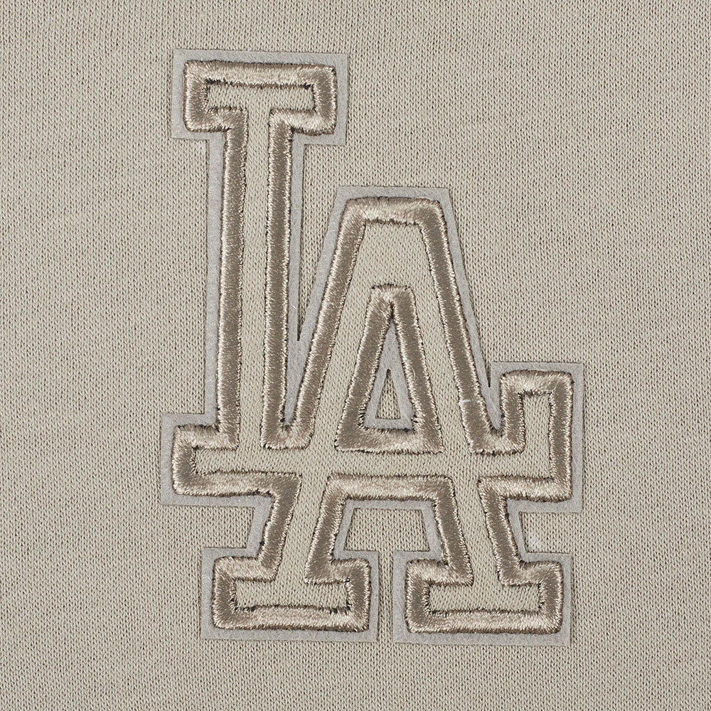 MLB LOS ANGELES DODGERS NEUTRAL LITTLE GIRLS FLEECE CREWNECK