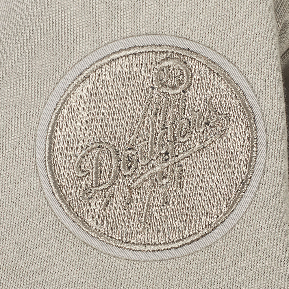 MLB LOS ANGELES DODGERS NEUTRAL LITTLE GIRLS FLEECE CREWNECK