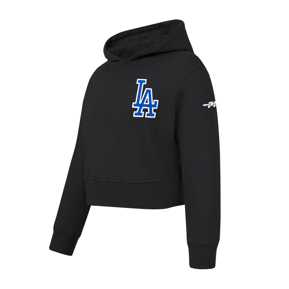 MLB LOS ANGELES DODGERS CLASSIC LITTLE GIRLS FLEECE PO HOODIE