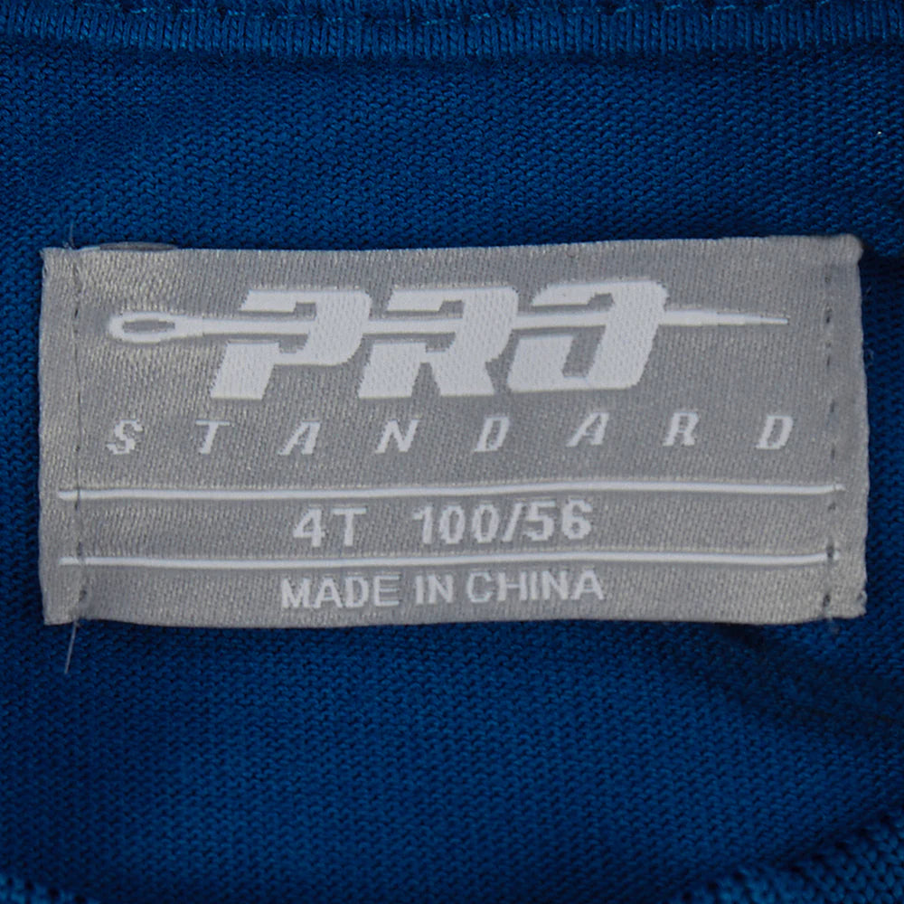 MLB LOS ANGELES DODGERS CLASSIC TODDLER BOYS SHORT SLEEVE STRIPED RIB TOP